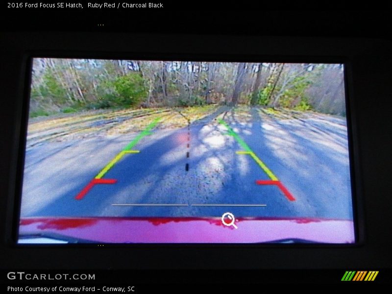 Ruby Red / Charcoal Black 2016 Ford Focus SE Hatch