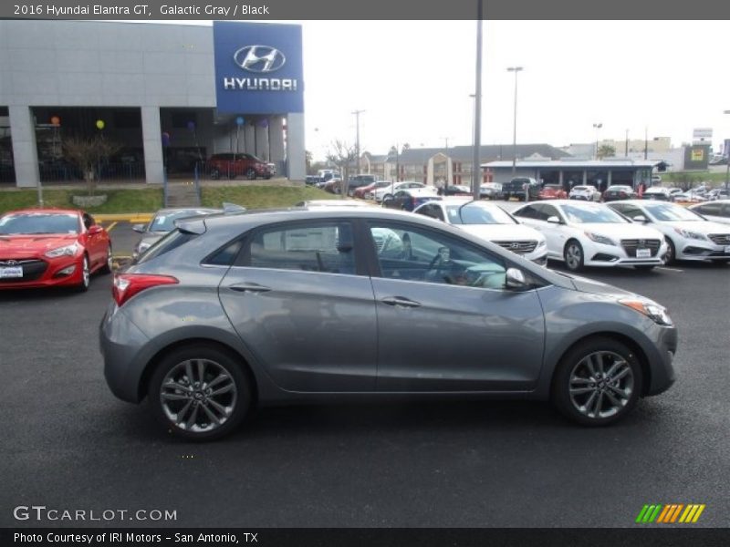 Galactic Gray / Black 2016 Hyundai Elantra GT