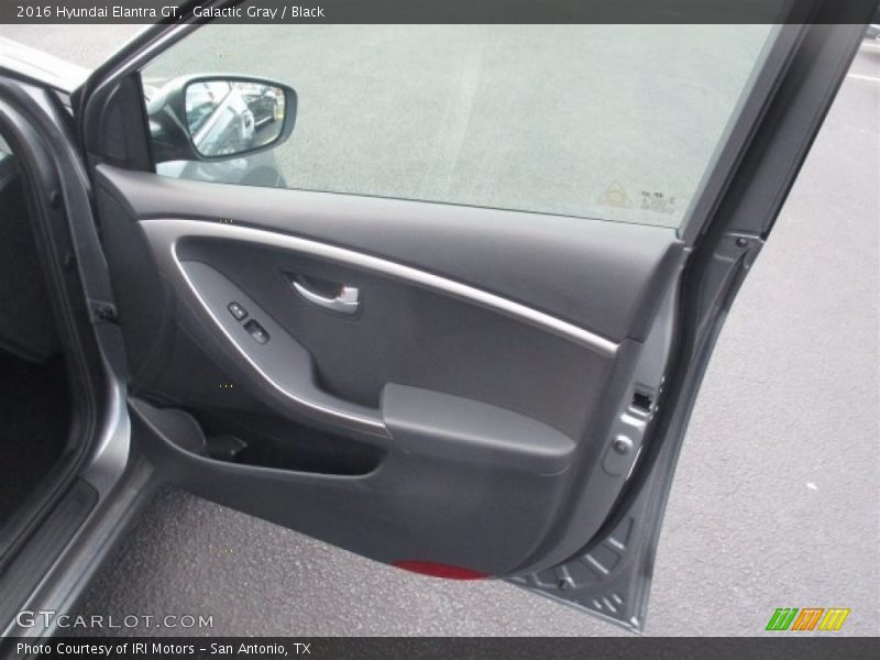 Galactic Gray / Black 2016 Hyundai Elantra GT