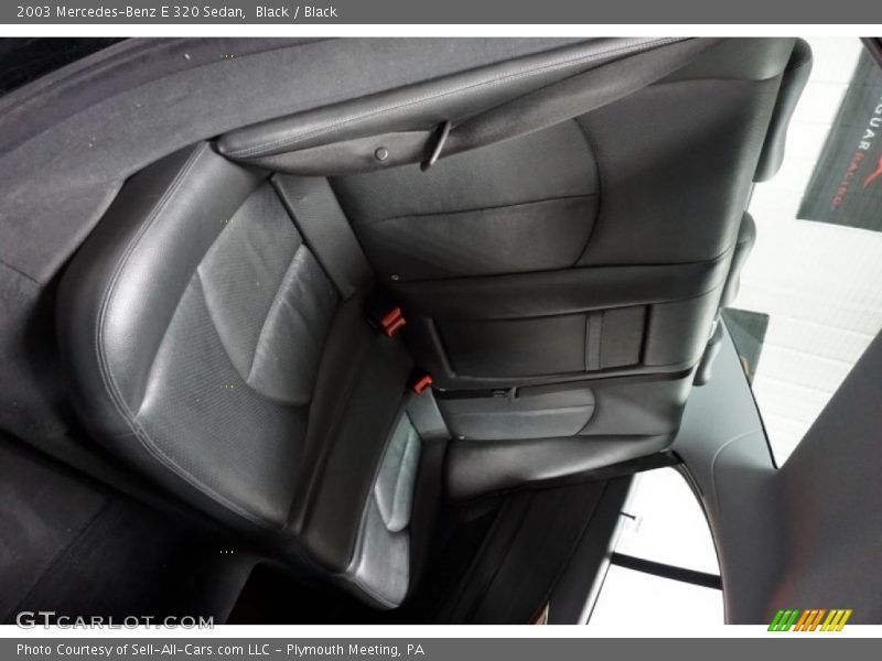 Black / Black 2003 Mercedes-Benz E 320 Sedan