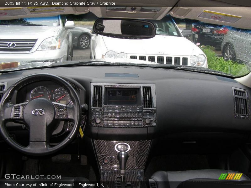 Diamond Graphite Gray / Graphite 2005 Infiniti FX 35 AWD