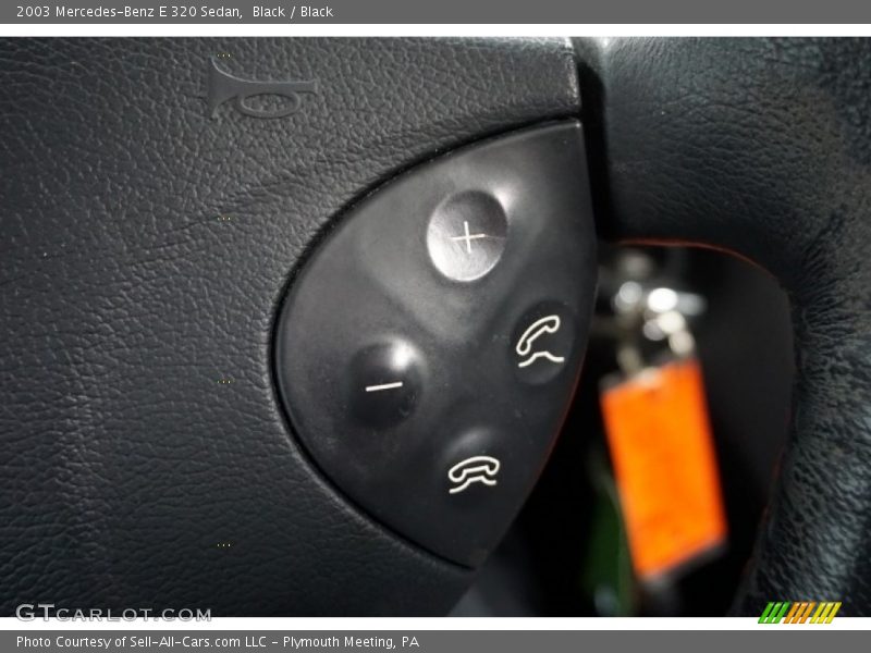 Black / Black 2003 Mercedes-Benz E 320 Sedan