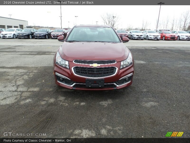 Siren Red Tintcoat / Jet Black 2016 Chevrolet Cruze Limited LTZ