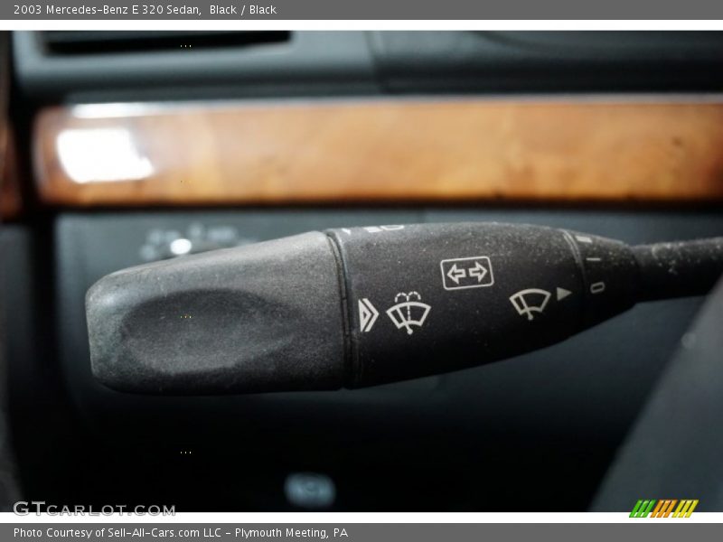 Black / Black 2003 Mercedes-Benz E 320 Sedan