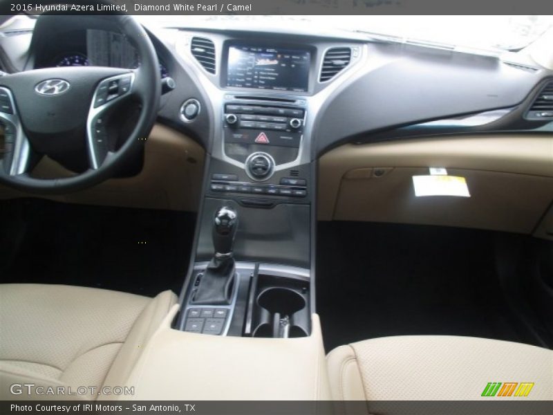 Diamond White Pearl / Camel 2016 Hyundai Azera Limited