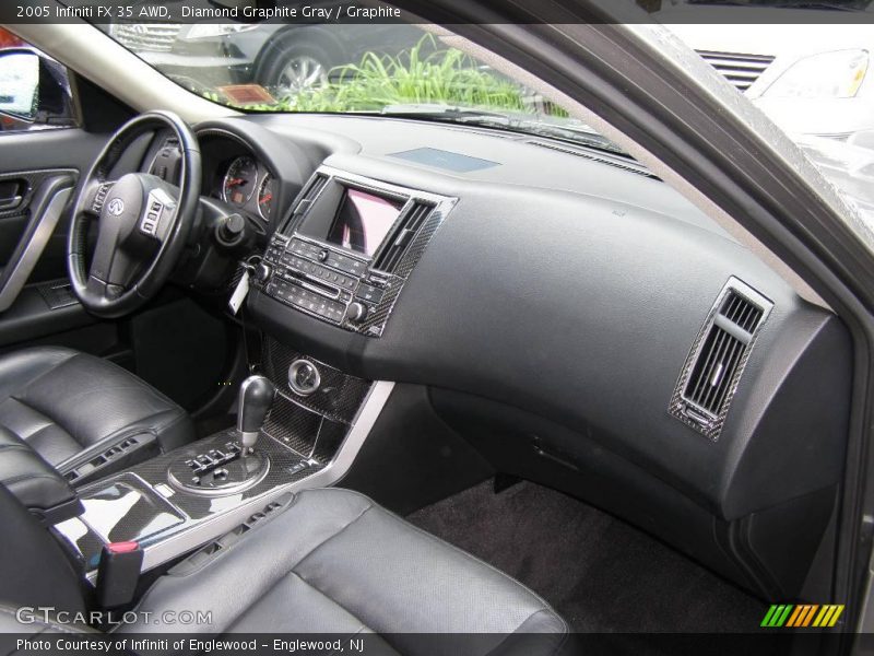 Diamond Graphite Gray / Graphite 2005 Infiniti FX 35 AWD