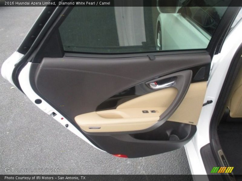 Diamond White Pearl / Camel 2016 Hyundai Azera Limited