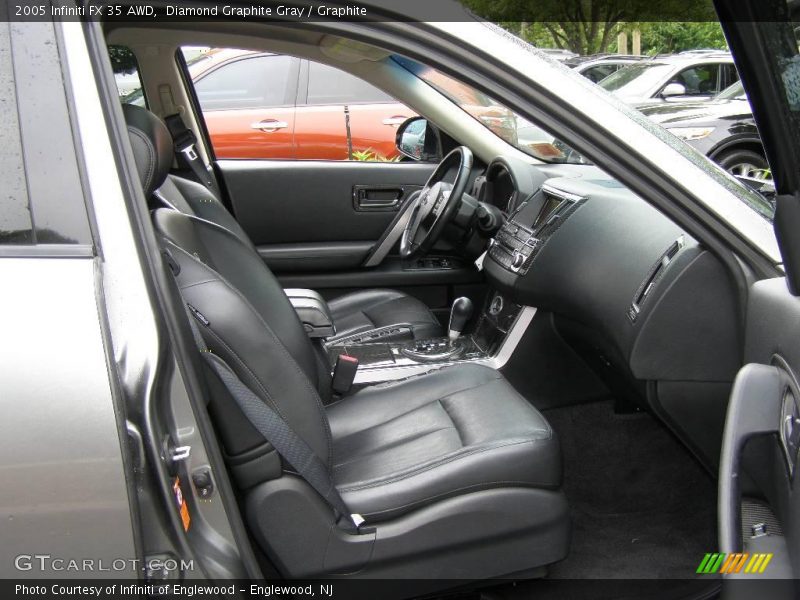 Diamond Graphite Gray / Graphite 2005 Infiniti FX 35 AWD