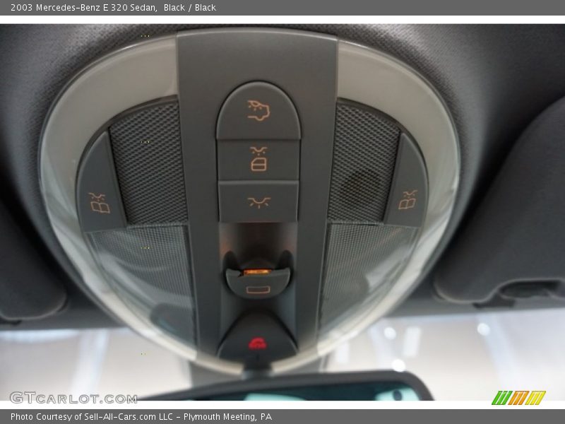 Black / Black 2003 Mercedes-Benz E 320 Sedan
