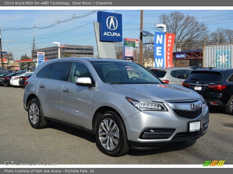 Silver Moon / Graystone 2014 Acura MDX SH-AWD Technology