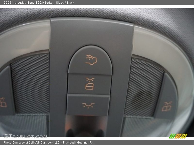Black / Black 2003 Mercedes-Benz E 320 Sedan