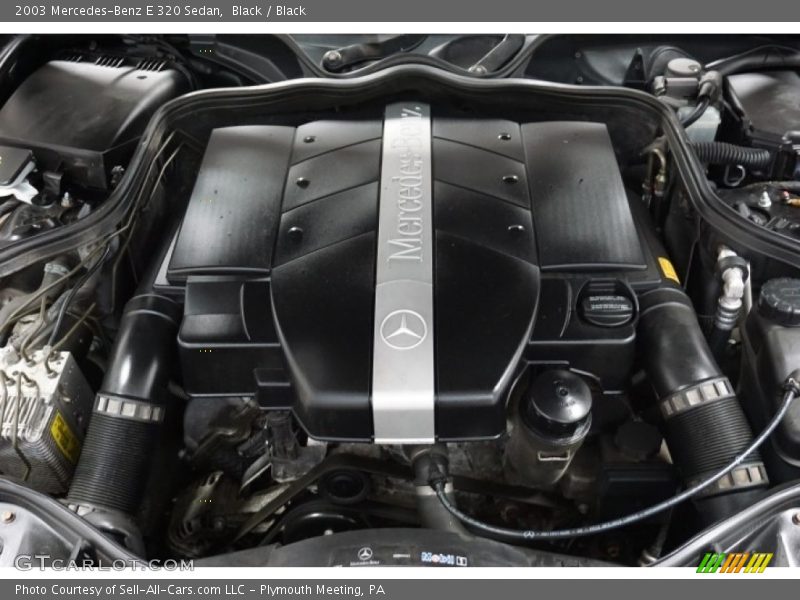 Black / Black 2003 Mercedes-Benz E 320 Sedan