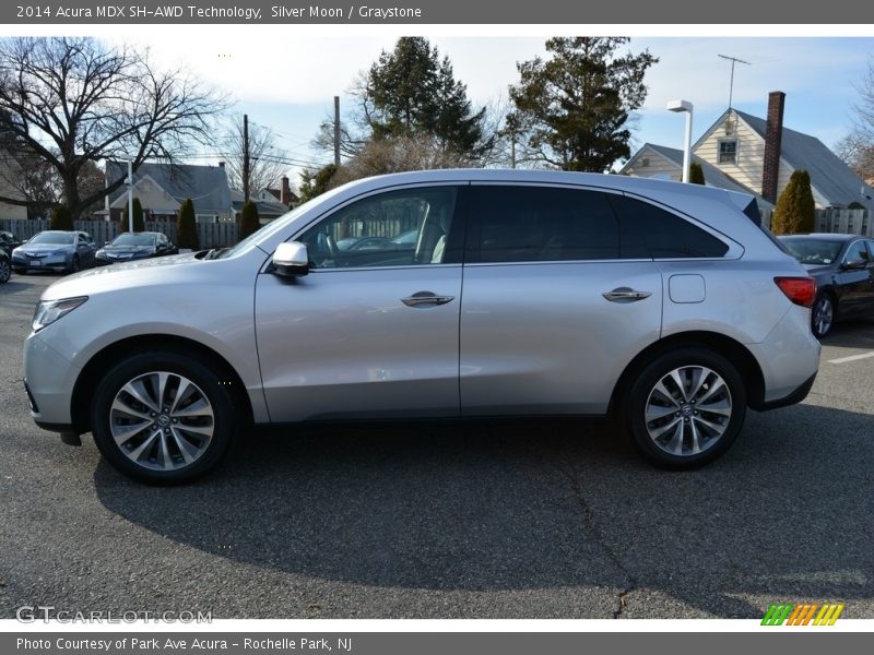 Silver Moon / Graystone 2014 Acura MDX SH-AWD Technology