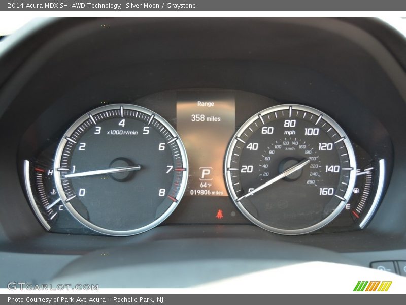 Silver Moon / Graystone 2014 Acura MDX SH-AWD Technology