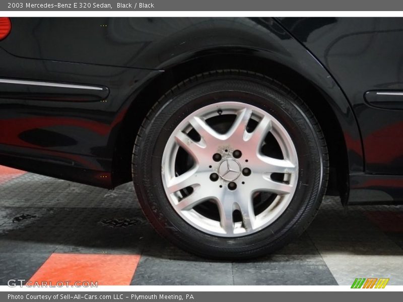 Black / Black 2003 Mercedes-Benz E 320 Sedan