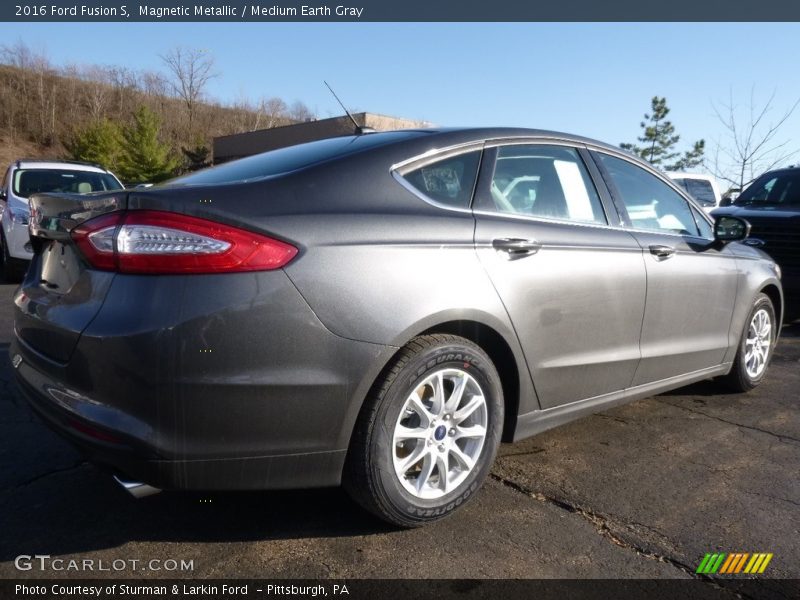 Magnetic Metallic / Medium Earth Gray 2016 Ford Fusion S