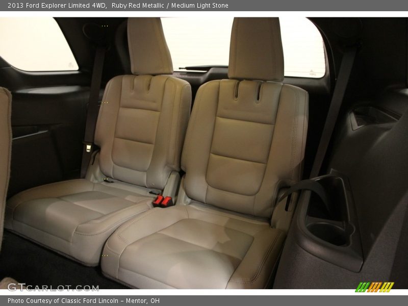 Ruby Red Metallic / Medium Light Stone 2013 Ford Explorer Limited 4WD