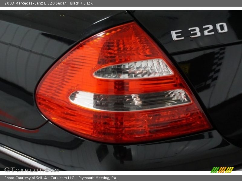 Black / Black 2003 Mercedes-Benz E 320 Sedan