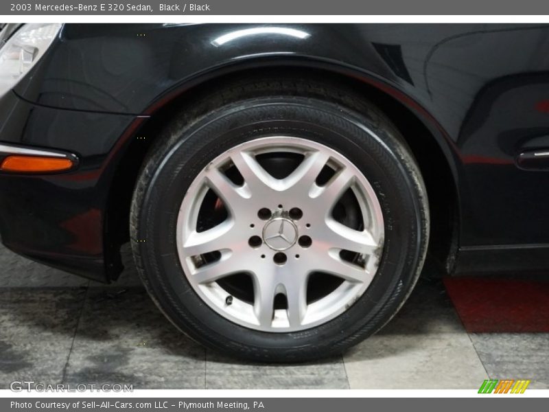 Black / Black 2003 Mercedes-Benz E 320 Sedan