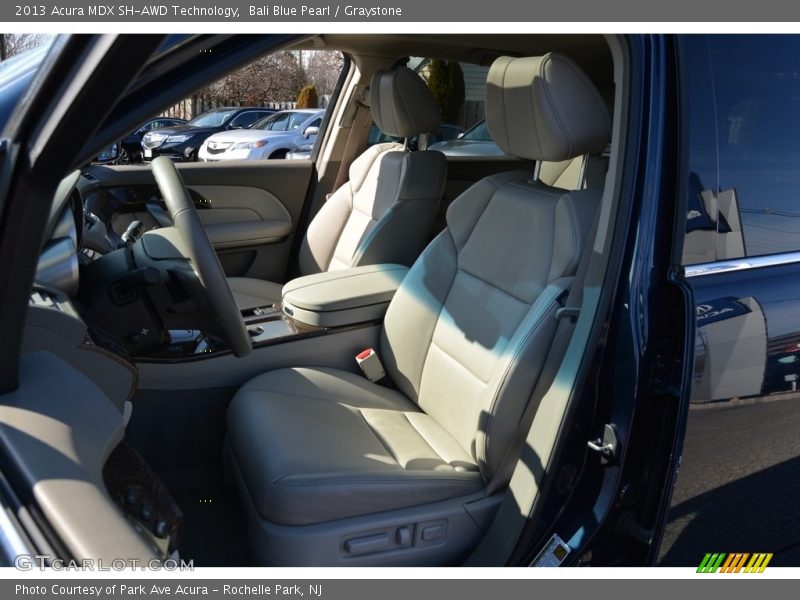 Bali Blue Pearl / Graystone 2013 Acura MDX SH-AWD Technology