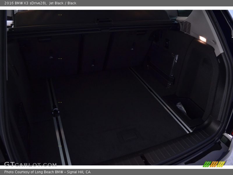 Jet Black / Black 2016 BMW X3 sDrive28i