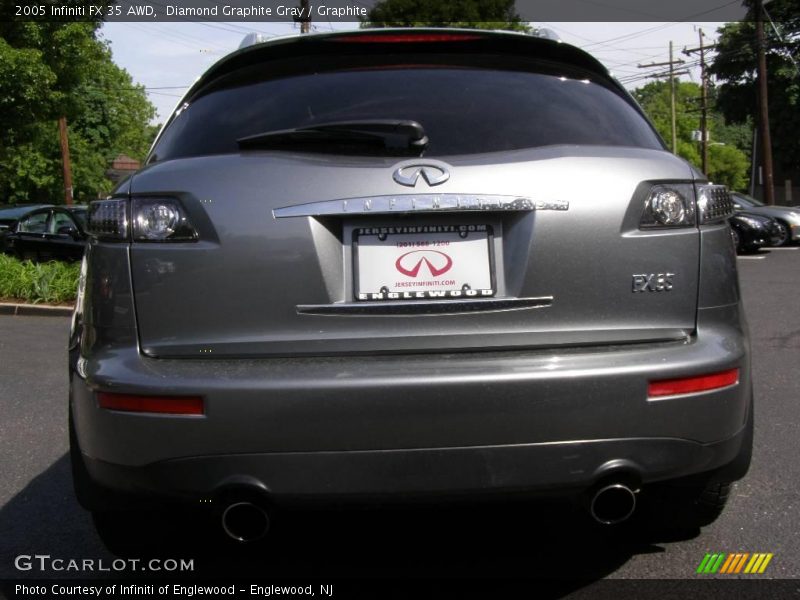 Diamond Graphite Gray / Graphite 2005 Infiniti FX 35 AWD