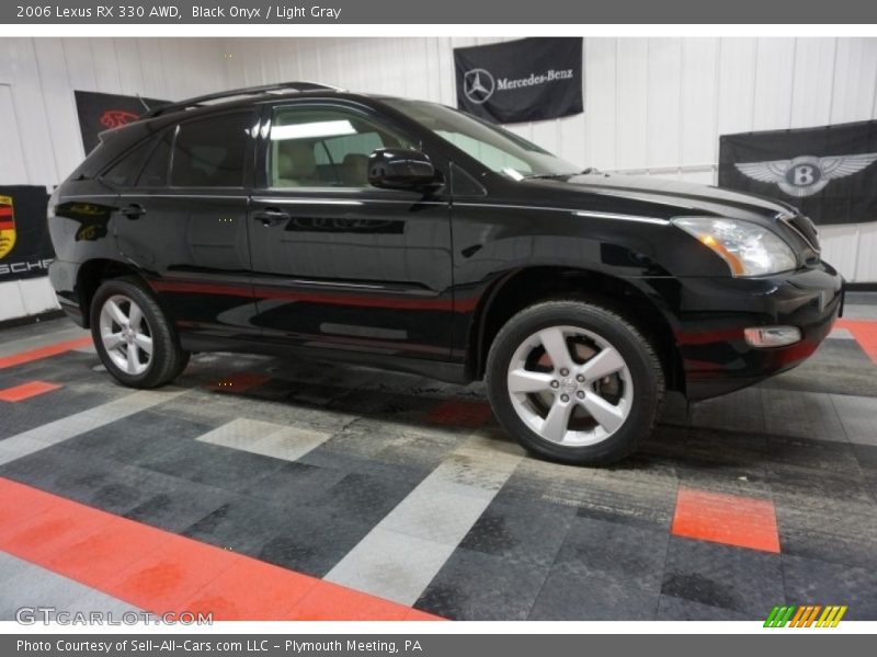 Black Onyx / Light Gray 2006 Lexus RX 330 AWD