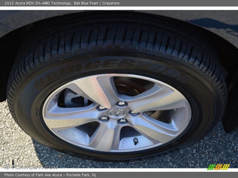Bali Blue Pearl / Graystone 2013 Acura MDX SH-AWD Technology