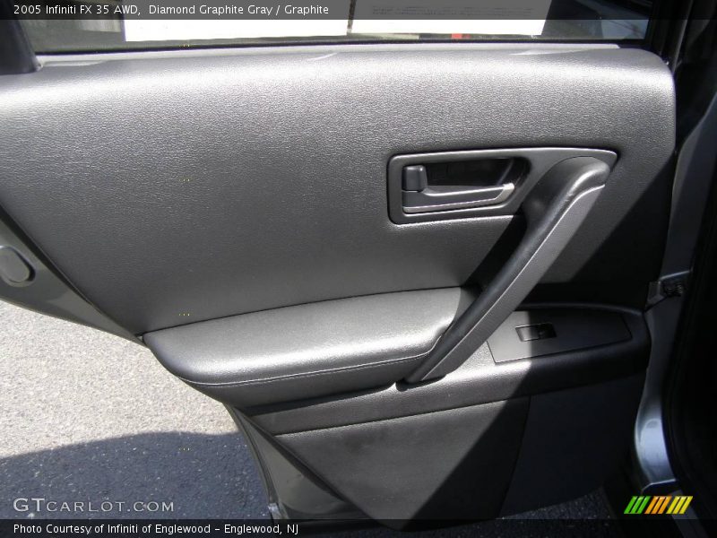 Diamond Graphite Gray / Graphite 2005 Infiniti FX 35 AWD