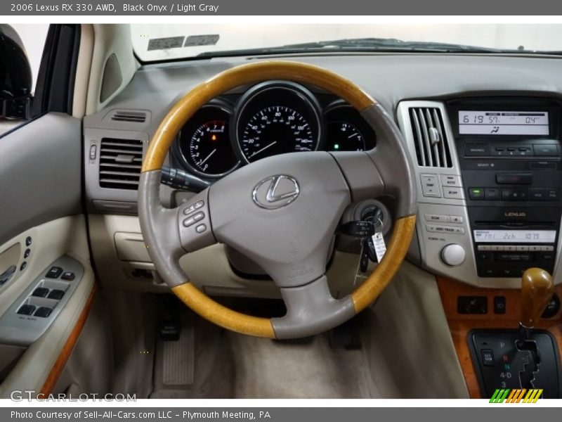 Black Onyx / Light Gray 2006 Lexus RX 330 AWD