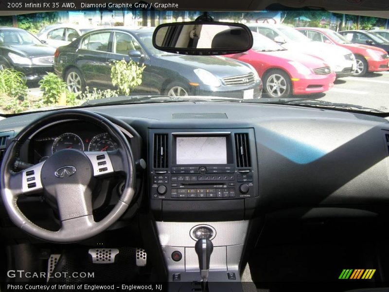Diamond Graphite Gray / Graphite 2005 Infiniti FX 35 AWD