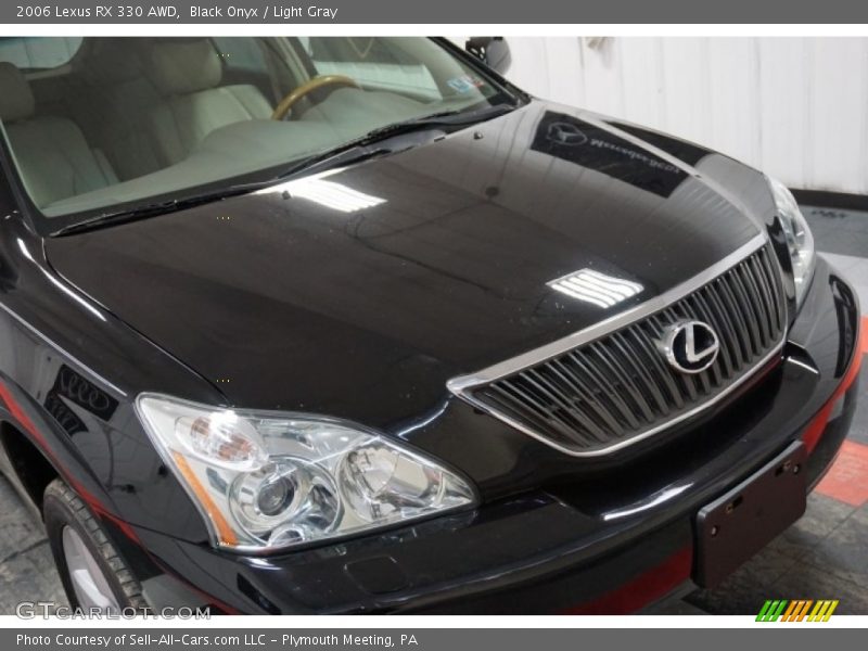 Black Onyx / Light Gray 2006 Lexus RX 330 AWD