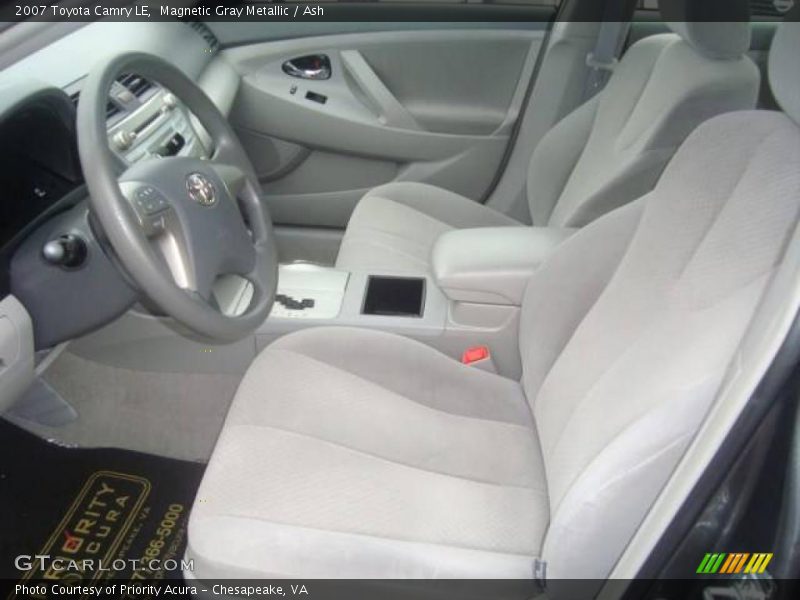 Magnetic Gray Metallic / Ash 2007 Toyota Camry LE