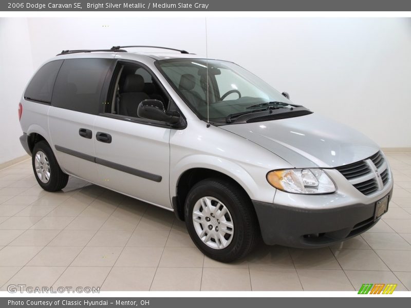 Bright Silver Metallic / Medium Slate Gray 2006 Dodge Caravan SE