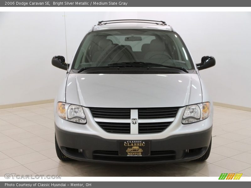 Bright Silver Metallic / Medium Slate Gray 2006 Dodge Caravan SE