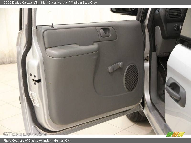 Bright Silver Metallic / Medium Slate Gray 2006 Dodge Caravan SE