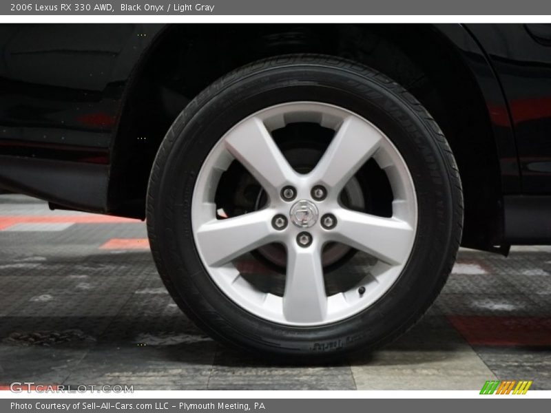 Black Onyx / Light Gray 2006 Lexus RX 330 AWD