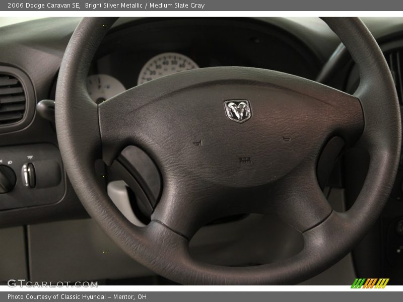 Bright Silver Metallic / Medium Slate Gray 2006 Dodge Caravan SE