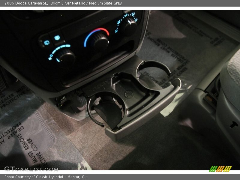 Bright Silver Metallic / Medium Slate Gray 2006 Dodge Caravan SE
