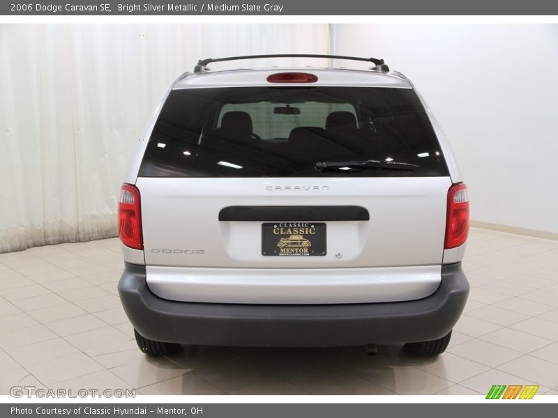 Bright Silver Metallic / Medium Slate Gray 2006 Dodge Caravan SE