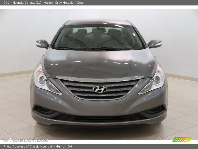 Harbor Gray Metallic / Gray 2014 Hyundai Sonata GLS