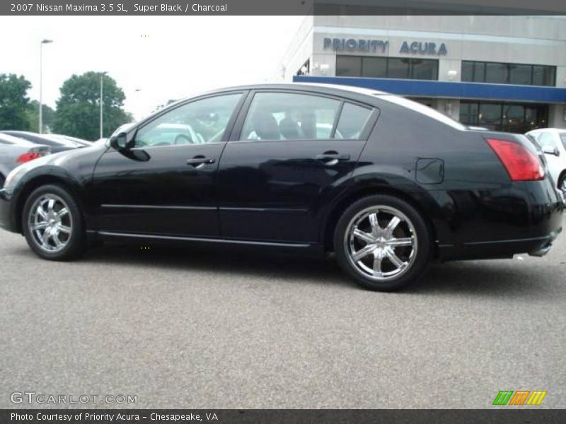 Super Black / Charcoal 2007 Nissan Maxima 3.5 SL