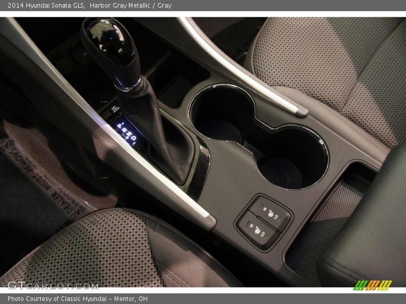 Harbor Gray Metallic / Gray 2014 Hyundai Sonata GLS