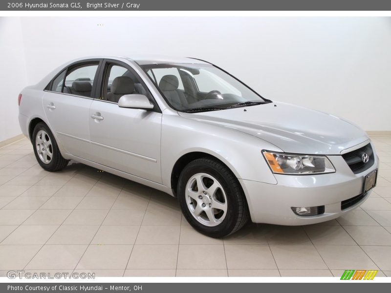 Bright Silver / Gray 2006 Hyundai Sonata GLS