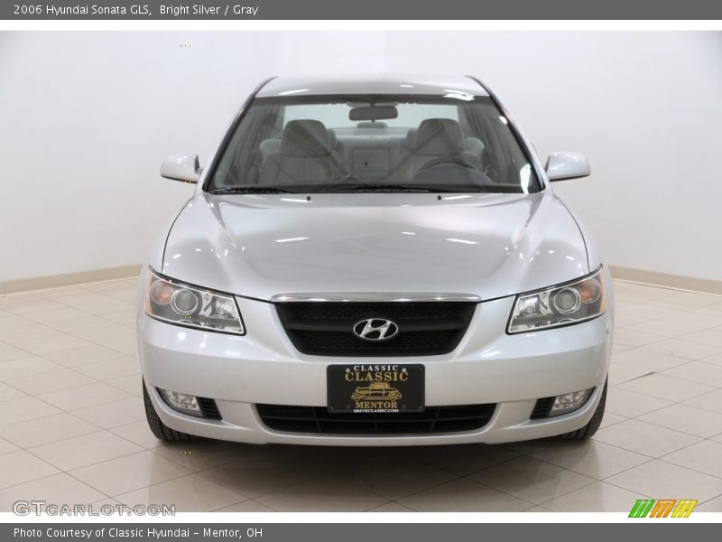 Bright Silver / Gray 2006 Hyundai Sonata GLS