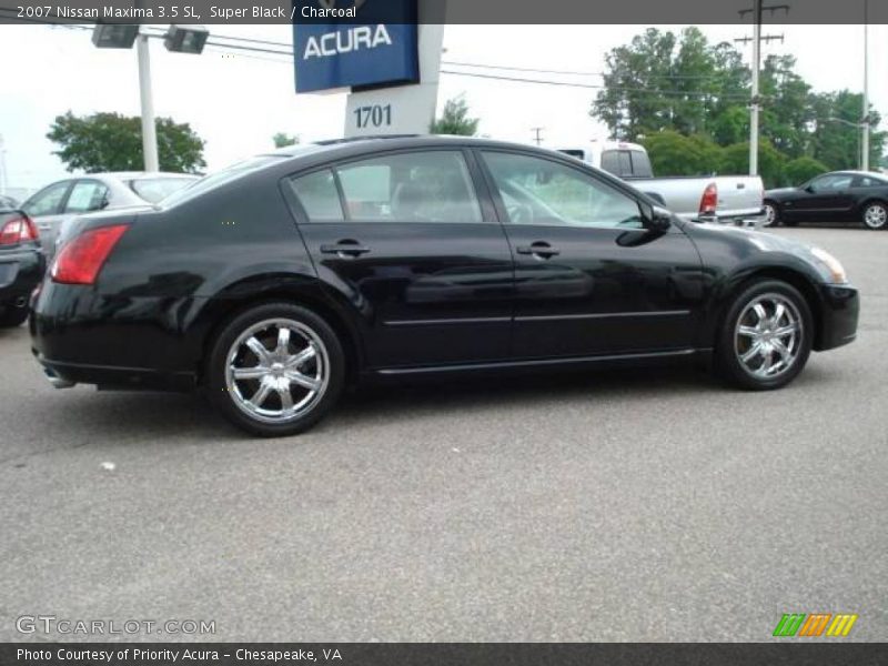 Super Black / Charcoal 2007 Nissan Maxima 3.5 SL