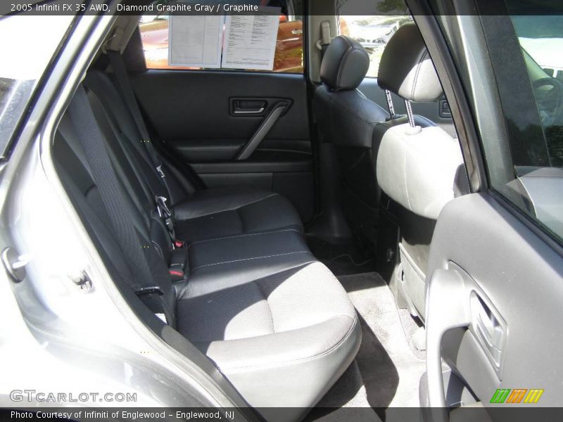 Diamond Graphite Gray / Graphite 2005 Infiniti FX 35 AWD