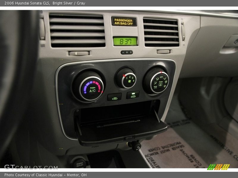 Bright Silver / Gray 2006 Hyundai Sonata GLS