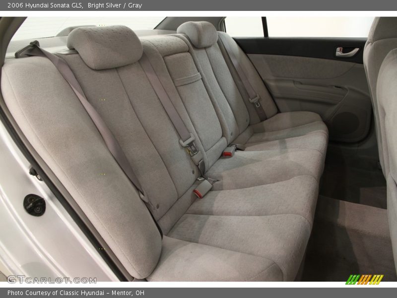 Bright Silver / Gray 2006 Hyundai Sonata GLS