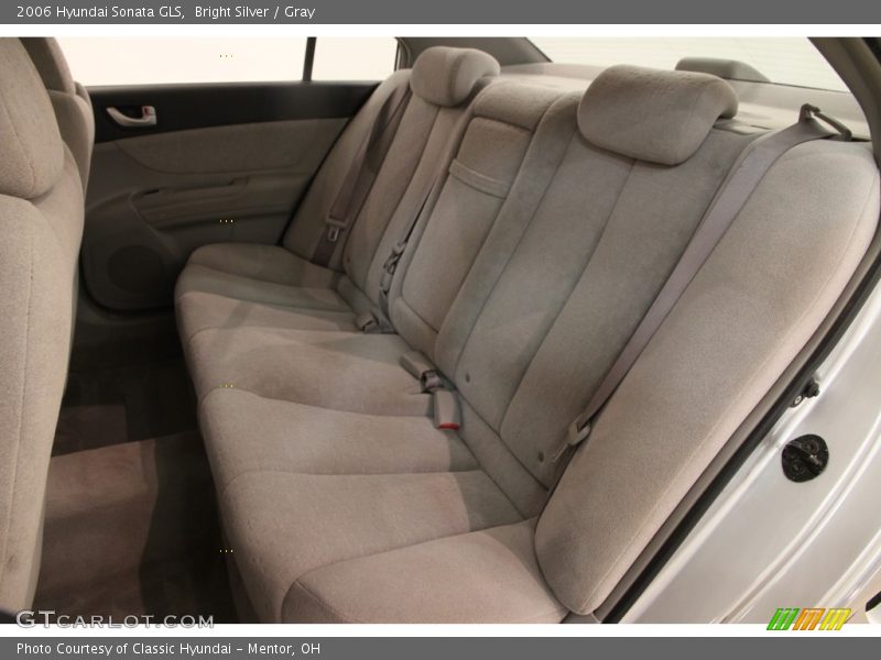 Bright Silver / Gray 2006 Hyundai Sonata GLS